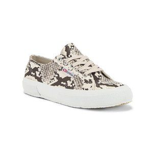 Superga Snakeskin Sneakers, Sz 9